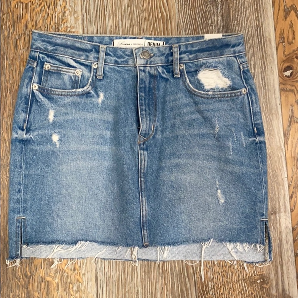 Denim skirt
